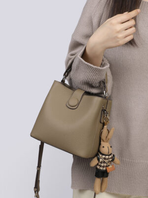 The Leather Bucket Bag - Your Go-To Shoulder & Crossbody Purse