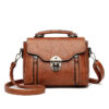 Classic Structured Box Bag - Retro Shoulder & Hand Carry