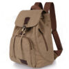 Novella Canvas Backpack: Stylish Vintage Bookbag for Women with a Modern Edge