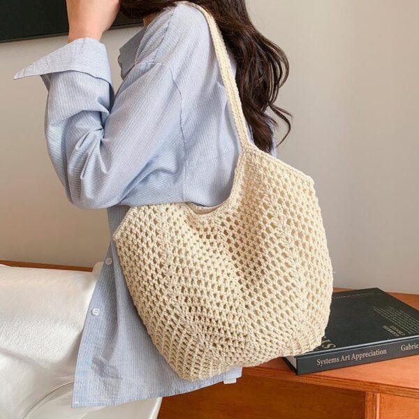 The Boho Beach Tote: Large, Woven & Perfectly Effortless