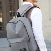 The Metro Carry-All Backpack: Spacious & Minimalist Oxford Bag for College, Work & Weekend