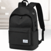 The Metro Carry-All Backpack: Spacious & Minimalist Oxford Bag for College, Work & Weekend