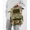 Vanguard MOLLE Backpack: Large-Capacity Camo Hiking Pack with Tactical Organization