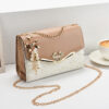 Sparkling Chain Strap Crossbody Bag