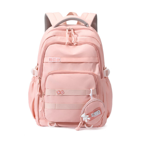 Trendy Large Capacity Nylon Backpack - Versatile Laptop Backpack for  High School & College