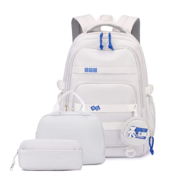 Trendy Large Capacity Nylon Backpack - Versatile Laptop Backpack for  High School & College