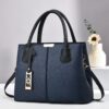 Spacious Convertible Tote with Metal Tag