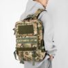 Vanguard MOLLE Backpack: Large-Capacity Camo Hiking Pack with Tactical Organization