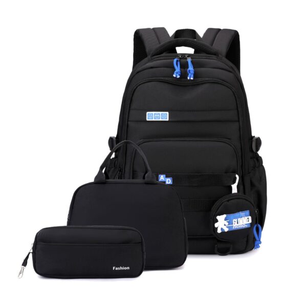 Trendy Large Capacity Nylon Backpack - Versatile Laptop Backpack for  High School & College