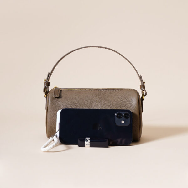 Genuine Leather Underarm Bag - Minimalist Crossbody Purse