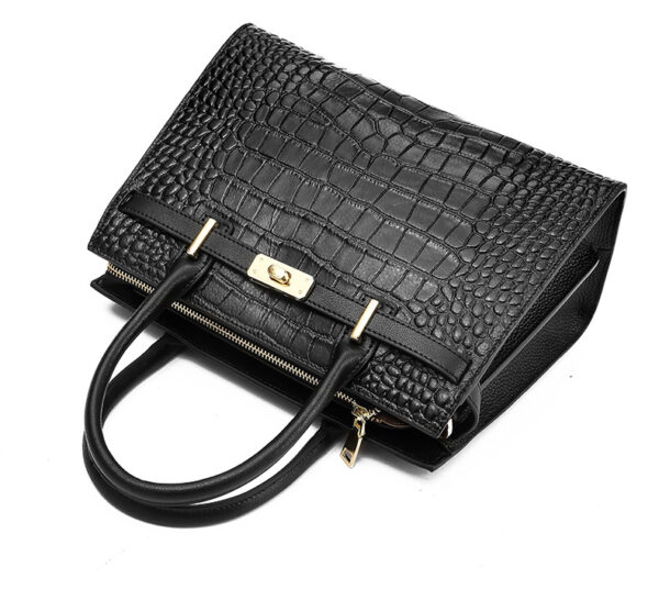 Crocodile leather Kelly Bag & Large-Capacity Luxury Women's  Tote