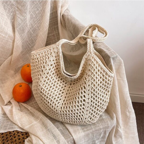 The Boho Beach Tote: Large, Woven & Perfectly Effortless