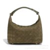 Hand-Woven Matte Leather Tote - Minimalist Handbag