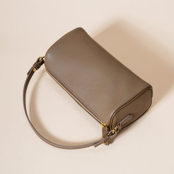 Genuine Leather Underarm Bag - Minimalist Crossbody Purse