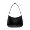 Crescent Shoulder Bag for Women Retro Vegan Leather Underarm Purses