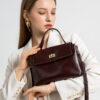 Genuine Leather Handbag & Crossbody Bag - Vintage Shoulder Purse