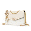 Sparkling Chain Strap Crossbody Bag