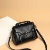 Classic Structured Box Bag - Retro Shoulder & Hand Carry