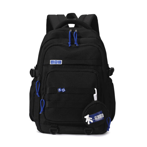 Trendy Large Capacity Nylon Backpack - Versatile Laptop Backpack for  High School & College