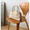 Maillard Vintage Suede Boston Bag - Oversized Matte Finish Leather Tote