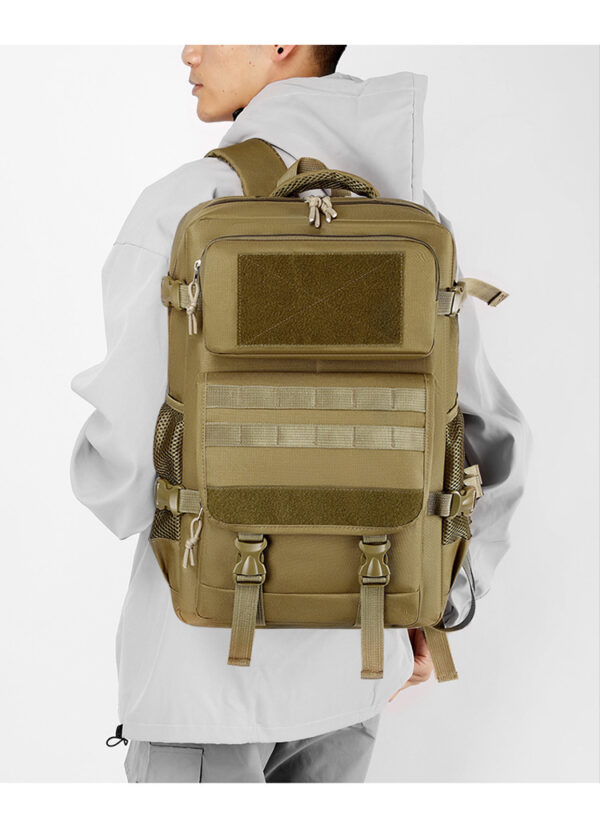 Vanguard MOLLE Backpack: Large-Capacity Camo Hiking Pack with Tactical Organization