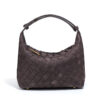 Hand-Woven Matte Leather Tote - Minimalist Handbag