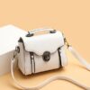 Classic Structured Box Bag - Retro Shoulder & Hand Carry
