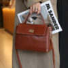 Genuine Leather Handbag & Crossbody Bag - Vintage Shoulder Purse
