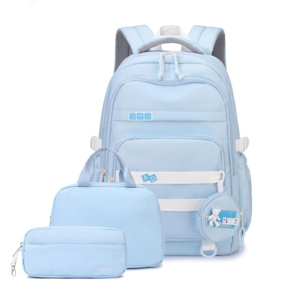 Trendy Large Capacity Nylon Backpack - Versatile Laptop Backpack for  High School & College