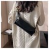 PU leather Crossbody Bag - Edgy Street-Chic Shoulder Purse for Women