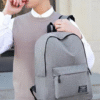 The Metro Carry-All Backpack: Spacious & Minimalist Oxford Bag for College, Work & Weekend