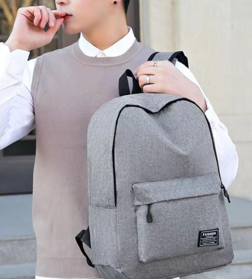 The Metro Carry-All Backpack: Spacious & Minimalist Oxford Bag for College, Work & Weekend