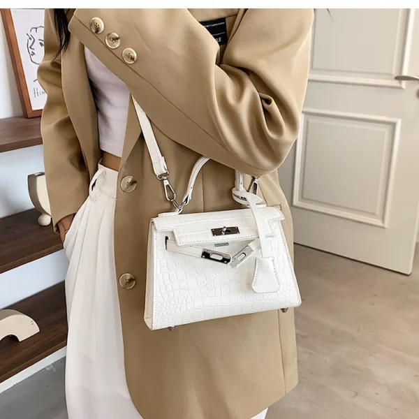 Crocodile Embossed Mini Handbag | Luxury Women’s Top Handle Bag OEM & Wholesale Supplier