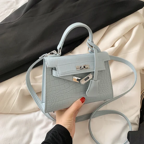 Crocodile Embossed Mini Handbag | Luxury Women’s Top Handle Bag OEM & Wholesale Supplier