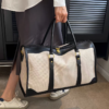 Heritage Voyage: Classic Canvas & Leather Weekender Set