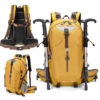 Large Capacity 50L Hiking Camping Backpack with Rain Cover