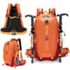 Large Capacity 50L Hiking Camping Backpack with Rain Cover