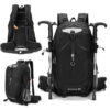 Large Capacity 50L Hiking Camping Backpack with Rain Cover