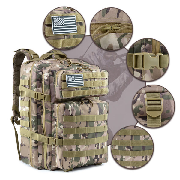 Tactical Molle Hiking Assault Pack 40L Military-Grade Daypack