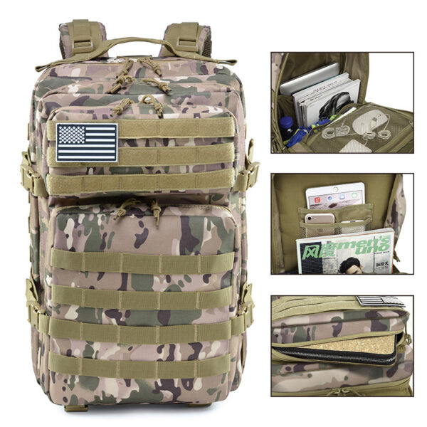 Tactical Molle Hiking Assault Pack 40L Military-Grade Daypack