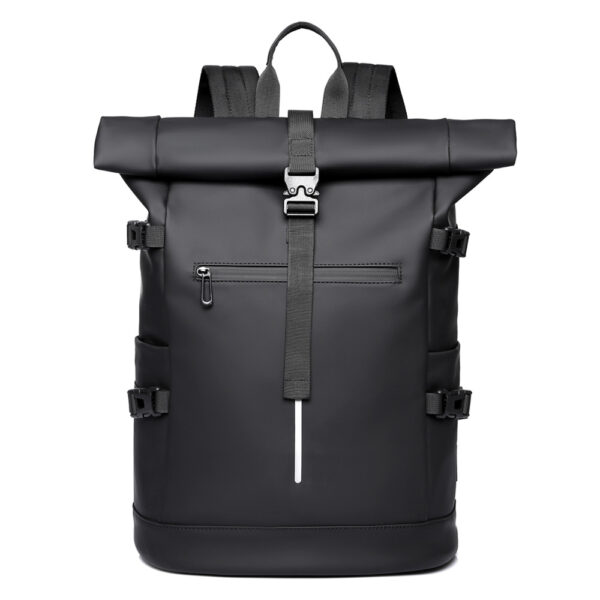 Premium Business Leather Laptop Backpack 15.6 Inch