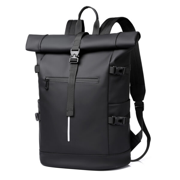 Premium Business Leather Laptop Backpack 15.6 Inch