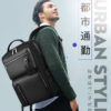 laptop-7-1 Multi-Compartment USB Laptop Backpack with Shoe Pocket 15.6 Inch