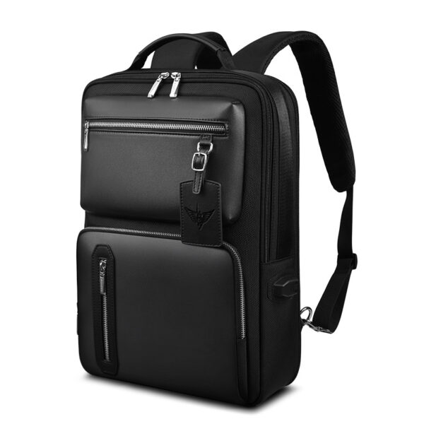 laptop-7-2 Multi-Compartment USB Laptop Backpack with Shoe Pocket 15.6 Inch