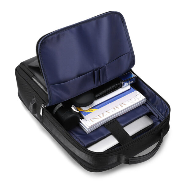 laptop-7-3 Multi-Compartment USB Laptop Backpack with Shoe Pocket 15.6 Inch