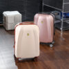 ABS Hard Shell Spinner Luggage Set 3-Piece 20 24 28 Inch with TSA Lock