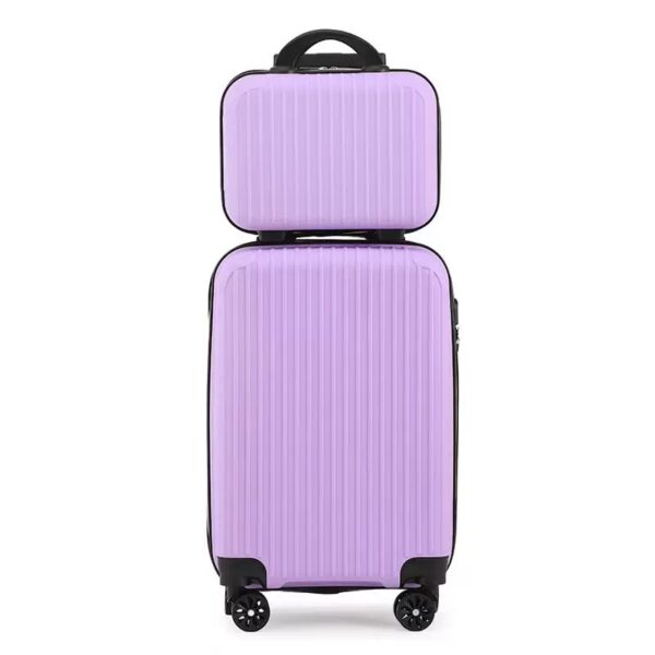 Oxford Fabric Expandable Luggage Set 3-Piece Softside Travel Suitcase