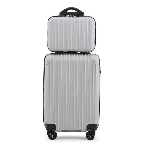 Oxford Fabric Expandable Luggage Set 3-Piece Softside Travel Suitcase
