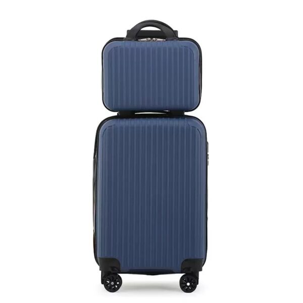 Oxford Fabric Expandable Luggage Set 3-Piece Softside Travel Suitcase