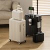Front-Opening Laptop Luggage 20 Inch Business Carry-On with Wet Pack